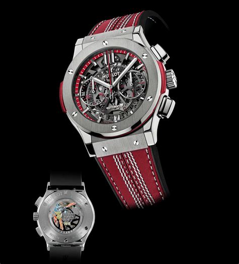 hublot icc world cup mens red strap watch price|Hublot Aerofusion Chronograph Cricket World Cup 2019 review.